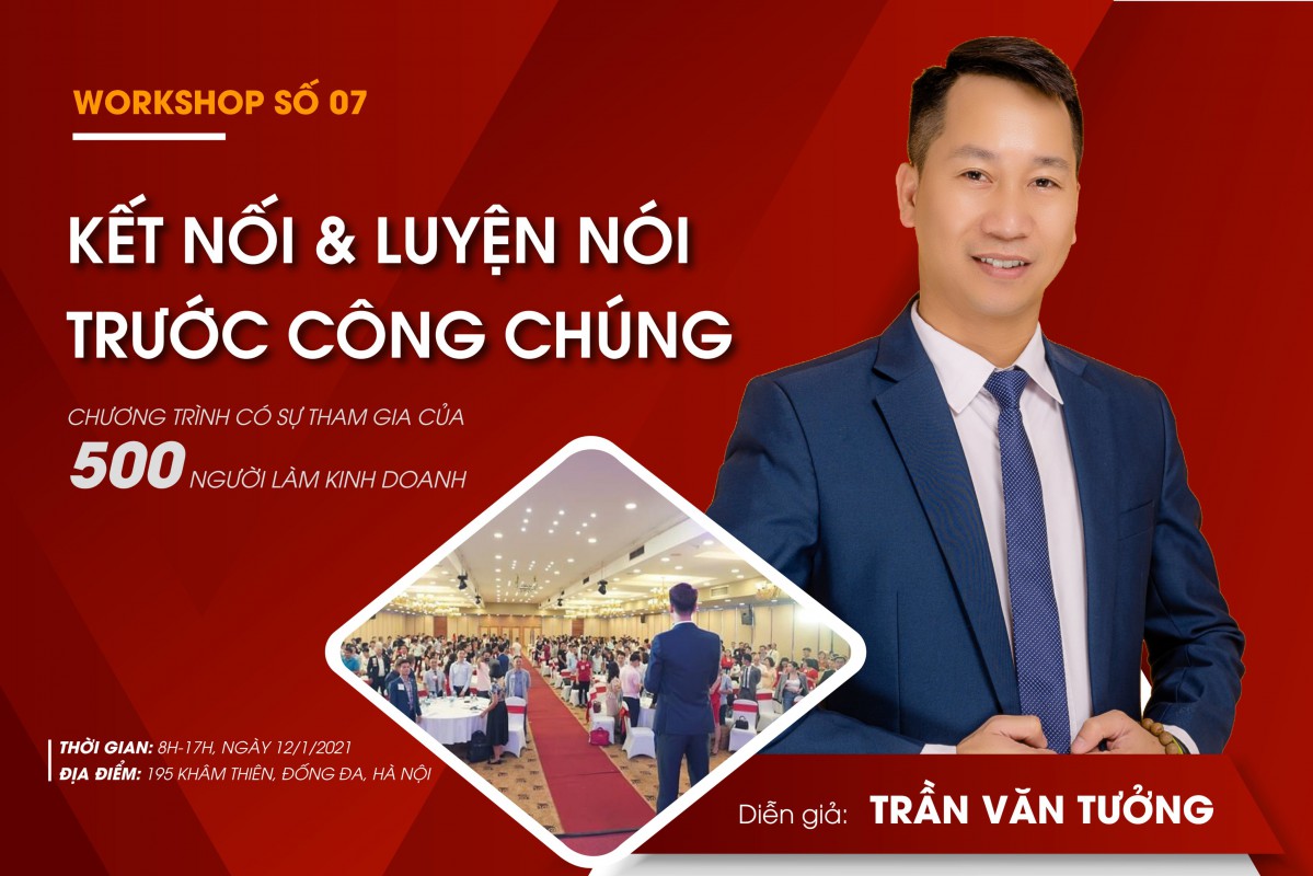 Workshop số 07: Kết nối & Luyện nói trước công chúng